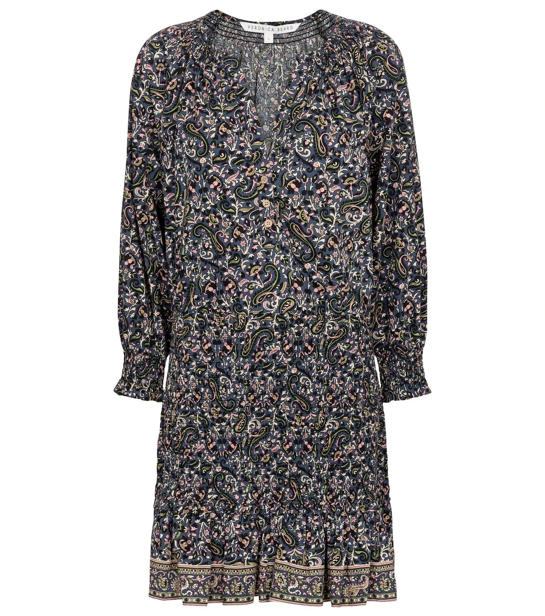 Veronica Beard - Karlina paisley cotton minidress
