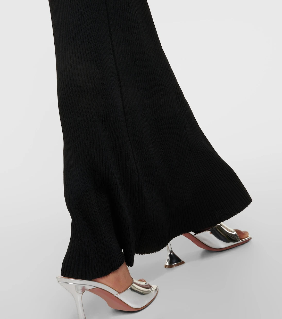 Staud - Palmira ribbed-knit maxi dress