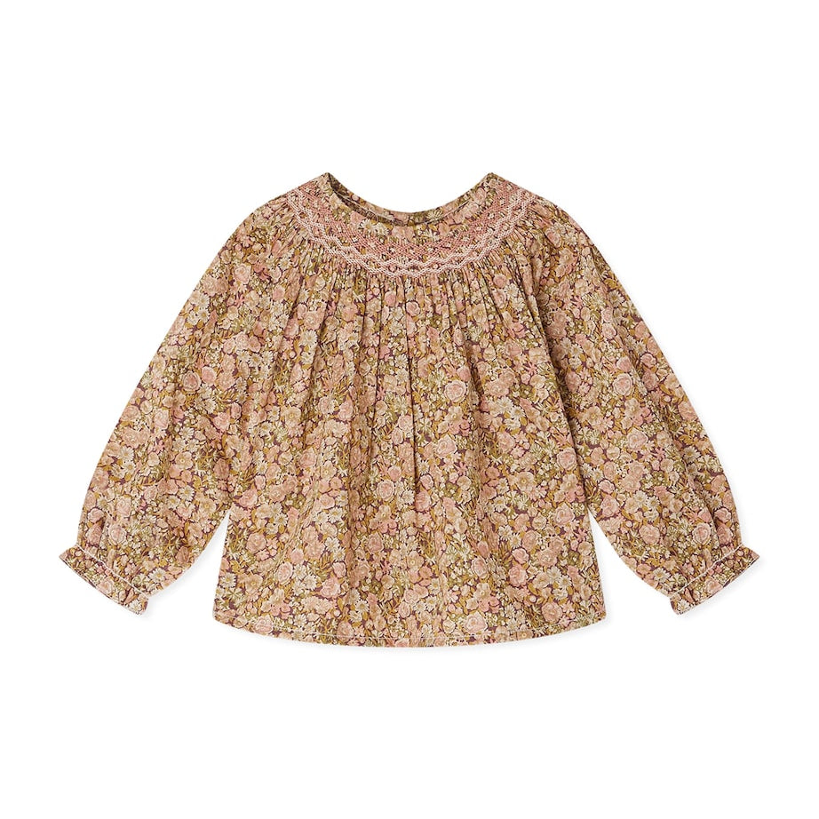 Cotton Griotte Blouse (1-18 Months)