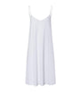 White Cotton Silk Nightdress