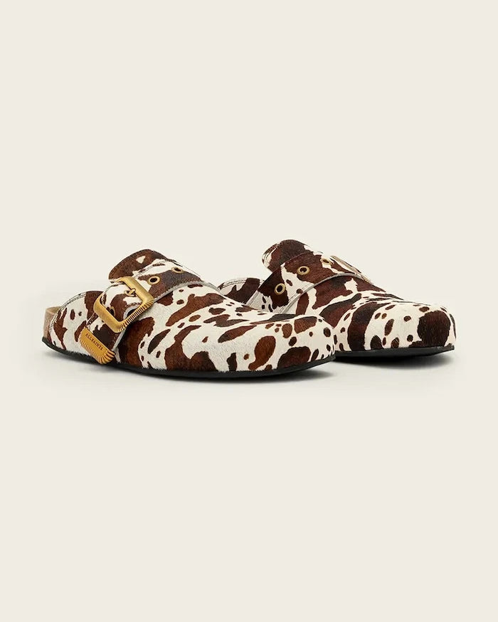 AllSaints Kadın Deri Terlik Sabolar Staffa Mule