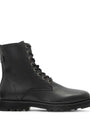 Leather Skiff Military Boots