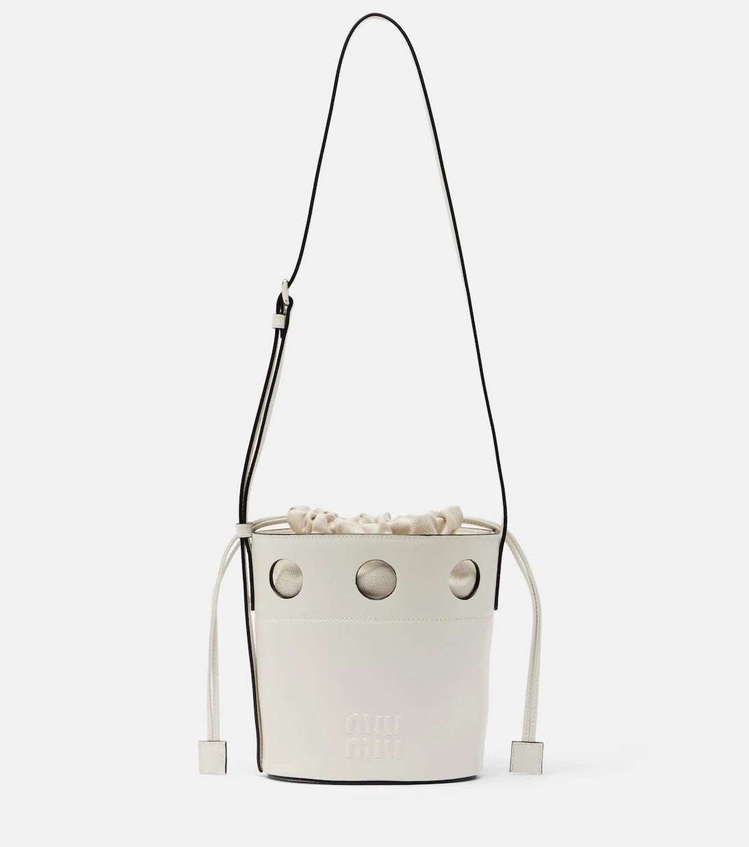 Miu Miu - Leather bucket bag