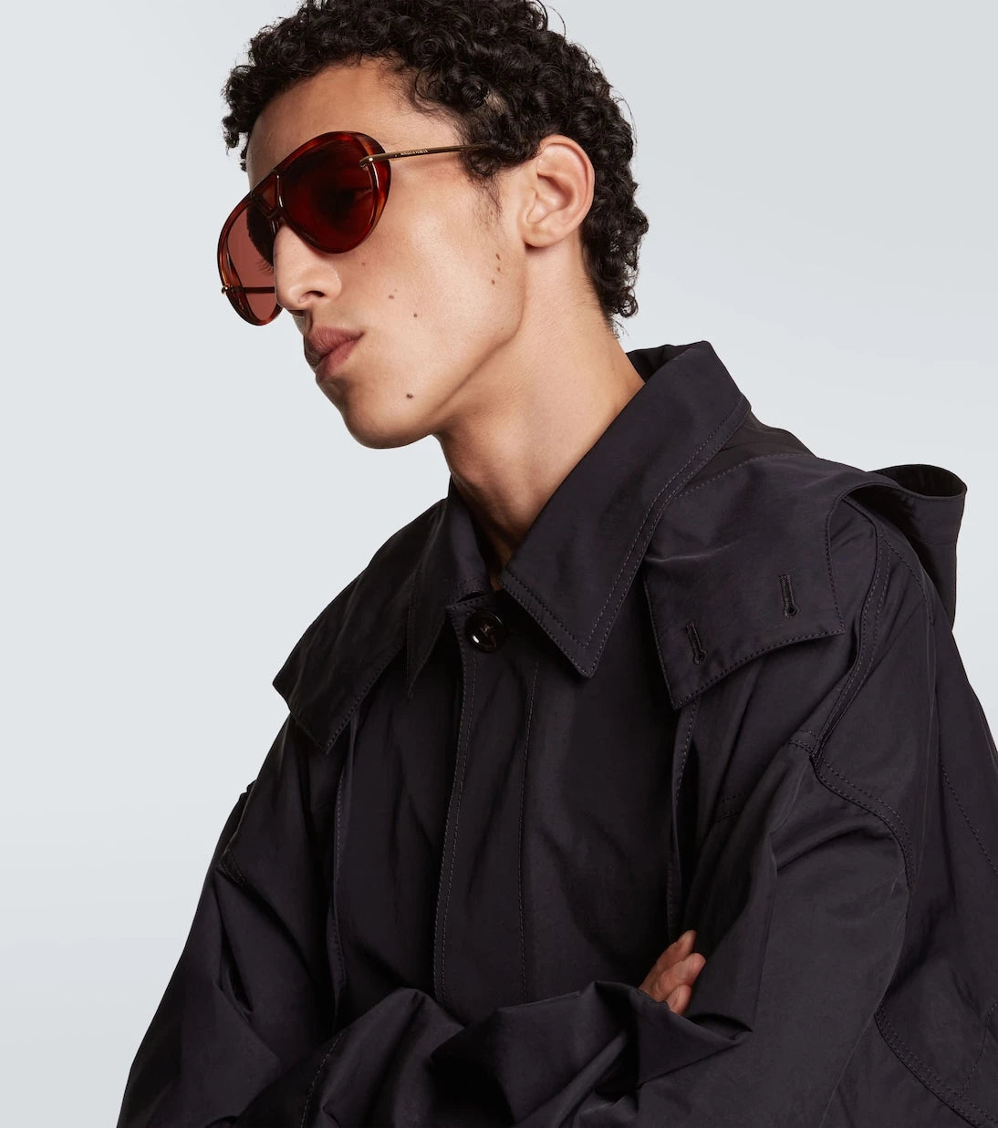 Bottega Veneta - نظارات أفياتور دروب الشمسية