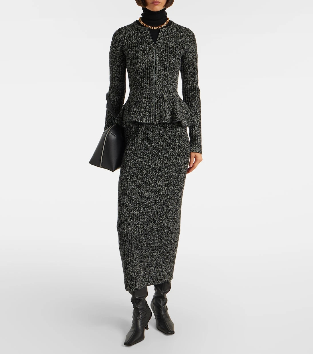 Max Mara - Rodano wool-blend pencil skirt