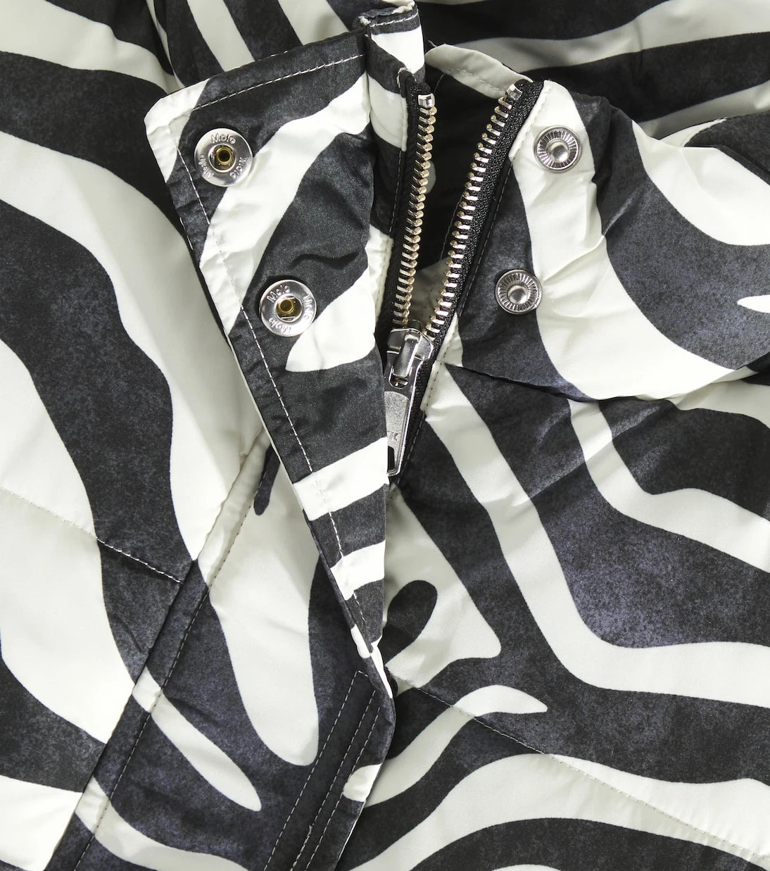 Molo - Hansine zebra-print puffer jacket