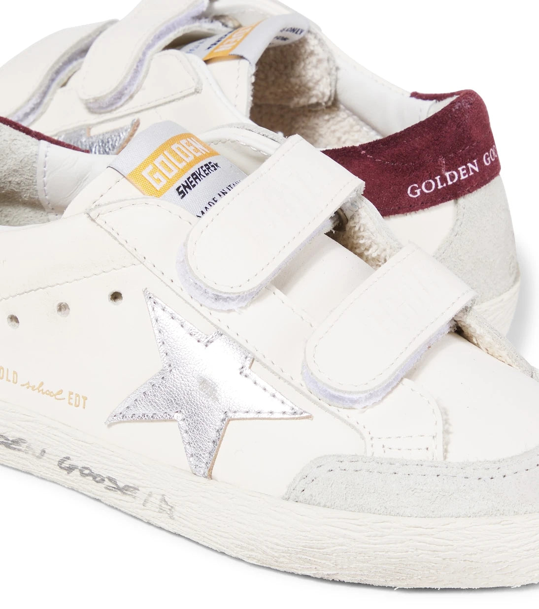 Golden Goose Kids - Old School leather sneakers