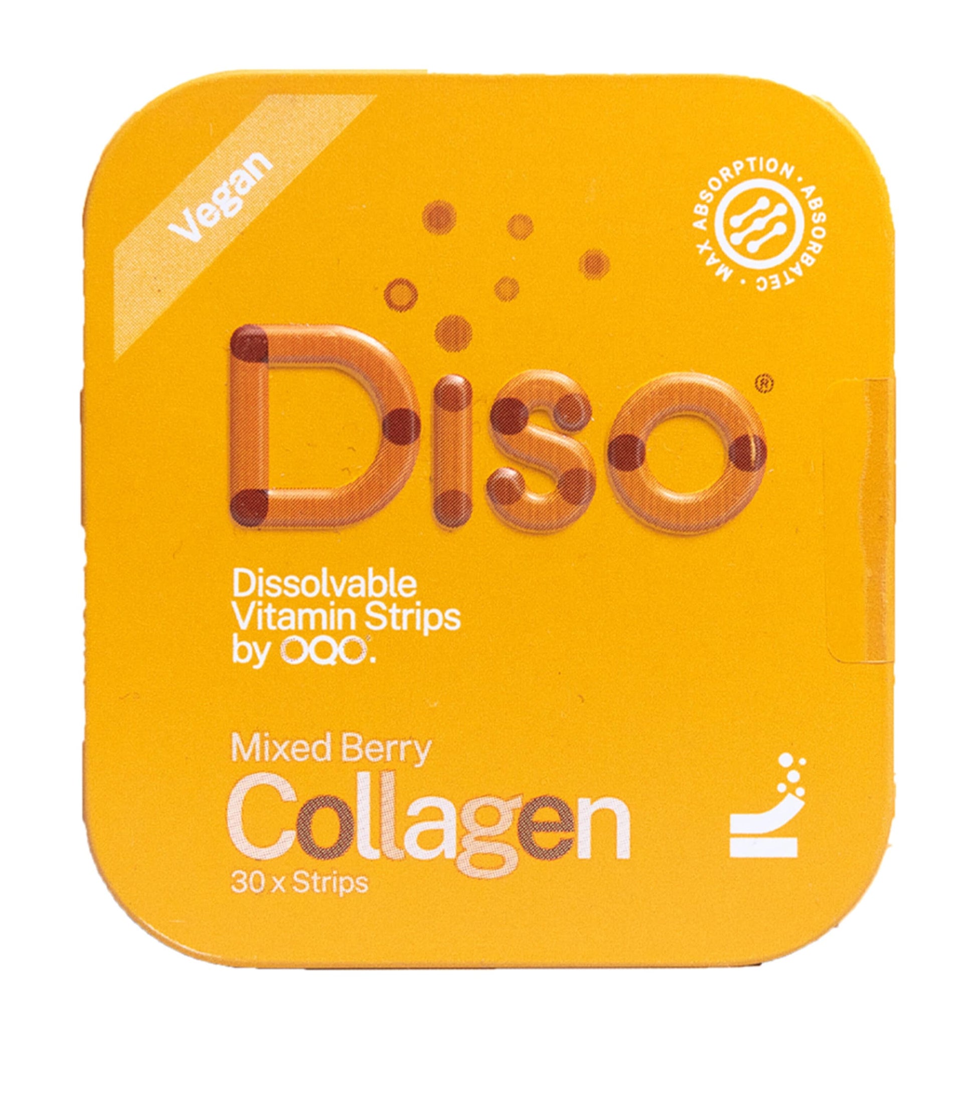 OQO DISO Collagen Builder Vitamin Strips (30 Strips)