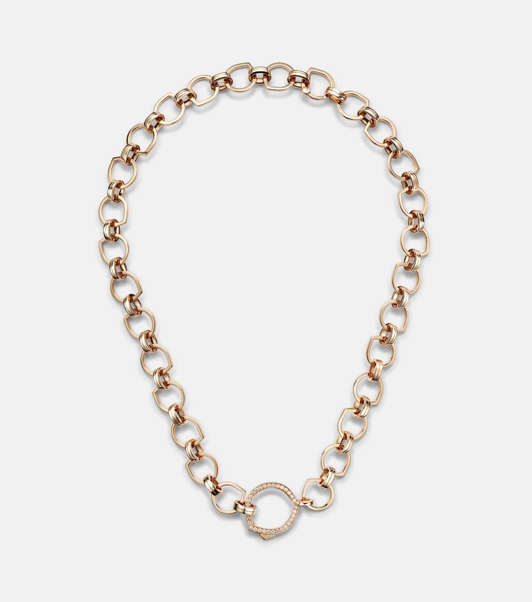 Repossi - Antifer 18kt rose gold necklace with diamonds