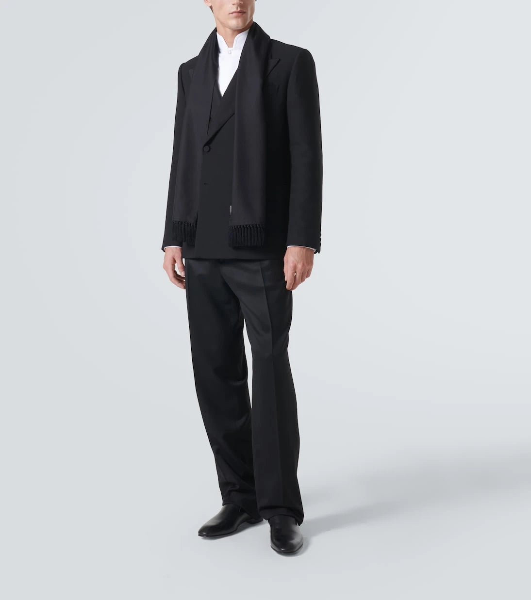 Loro Piana - Cotton tuxedo shirt