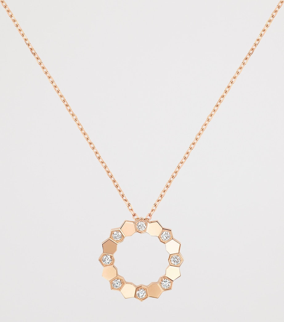 Rose Gold Bee de Chaumet Pendant Necklace