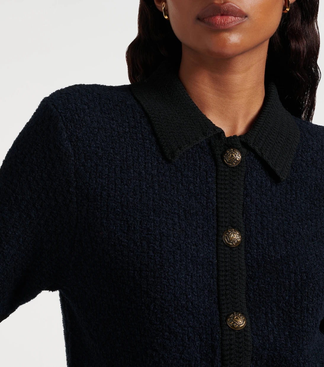 Veronica Beard - Cotton and wool-blend cardigan