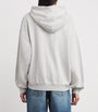 Grey Cotton Logo Harvey Hoodie
