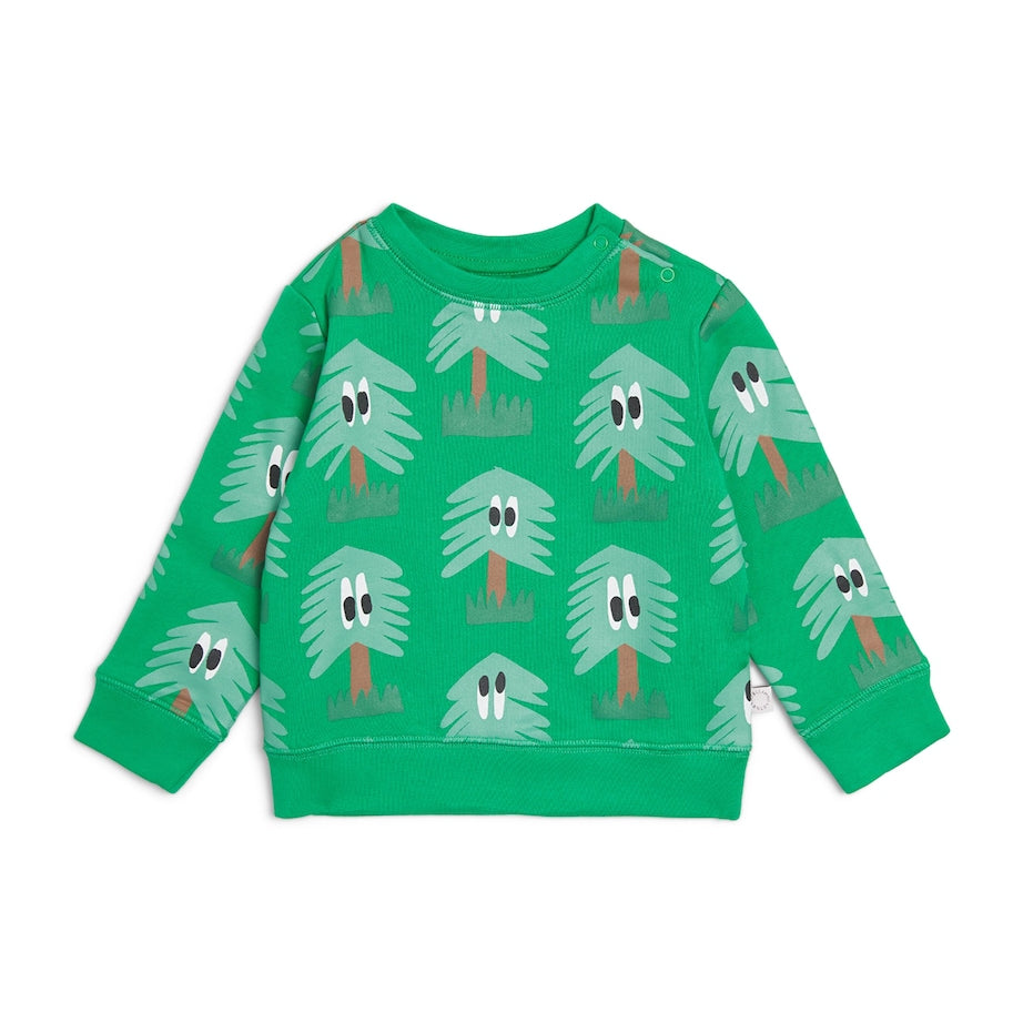 Stella McCartney Kids Organic Cotton Tree Sweatshirt (3 Months-3 Years)