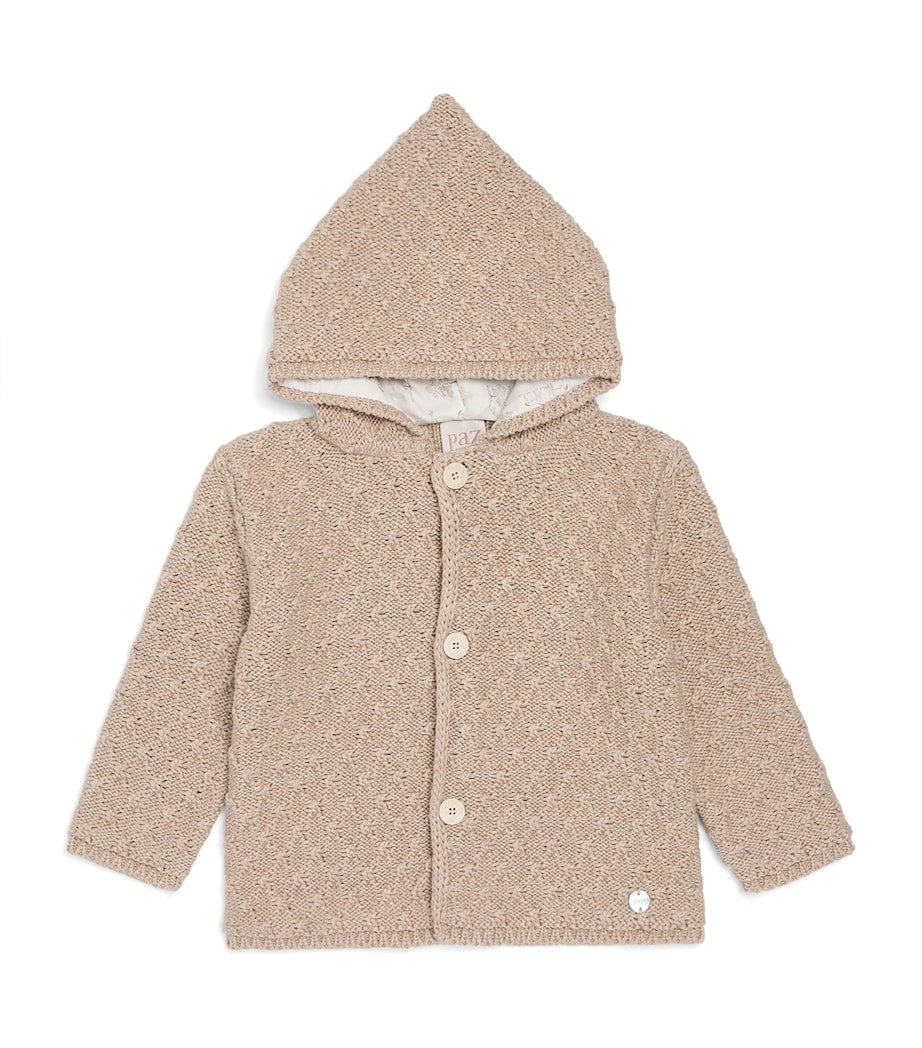 Cotton-Blend Knit Hoodie (12 Months)