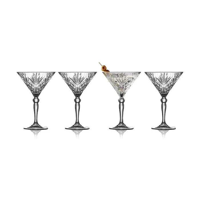 Lyngby Glas Melodia Martini Bardak Seti 210 ml (4 Parça)