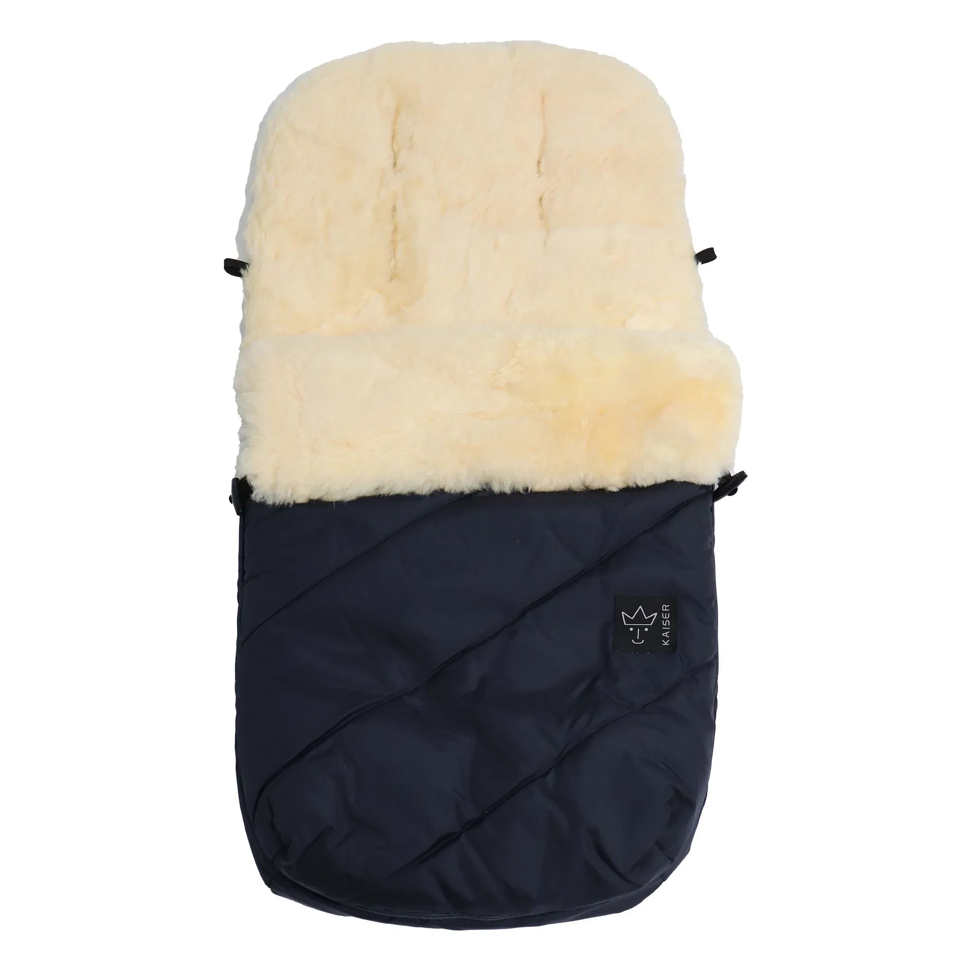 Kaiser - Hugo Lambskin Universal Footmuff | Navy blue