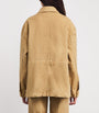 Beige Canvas Workwear Jacket