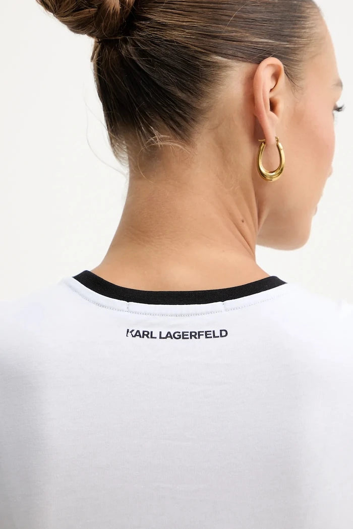 Karl Lagerfeld Pamuklu Tişört