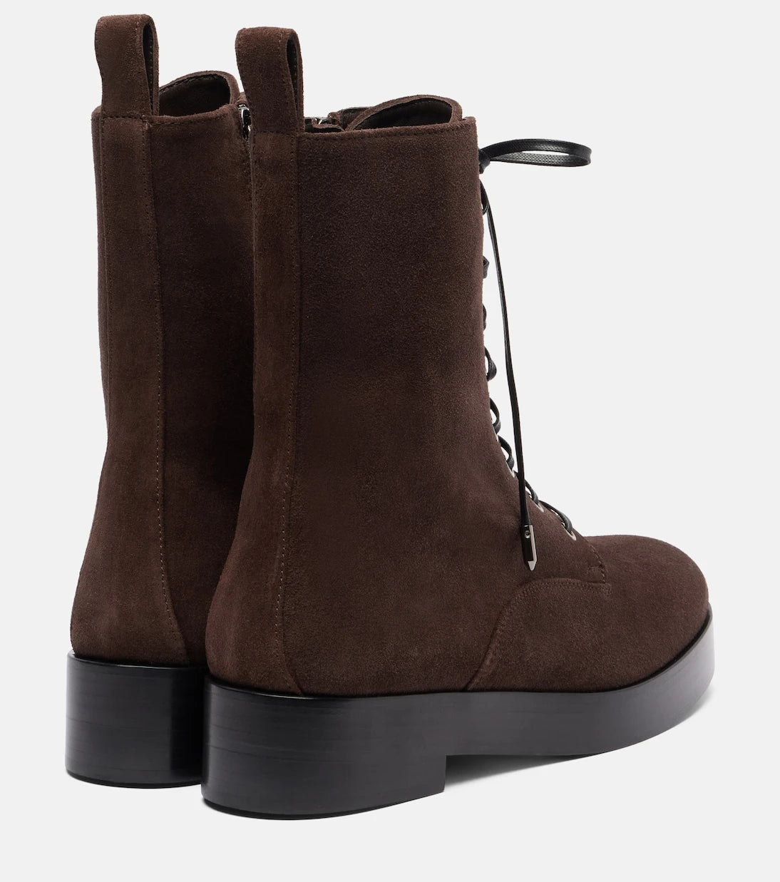 Aquazzura - Ben suede combat boots