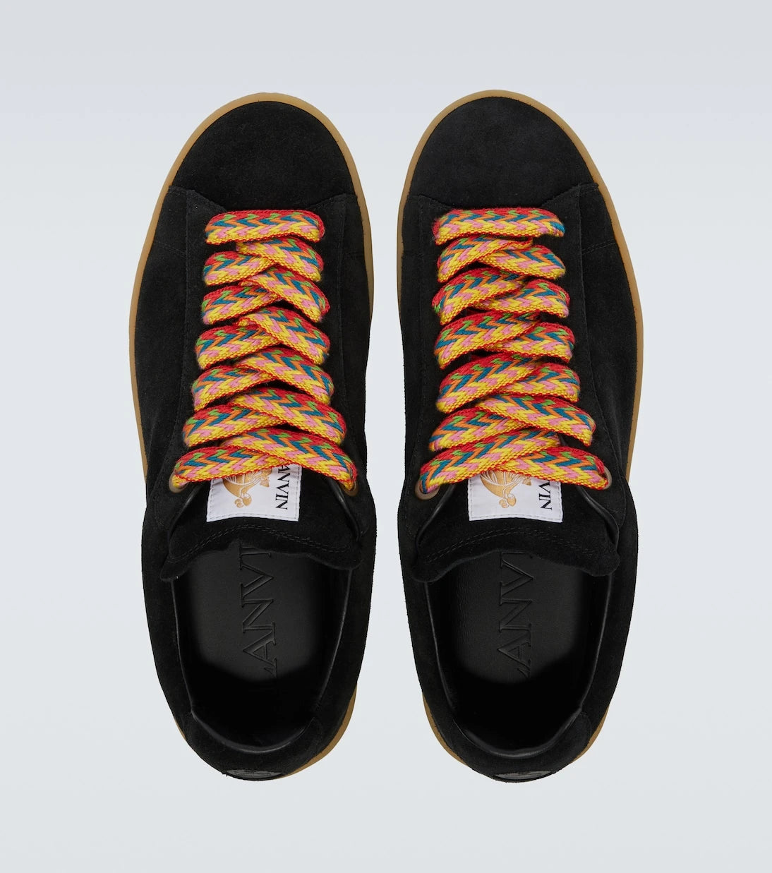 Lanvin - Curb Lite suede sneakers