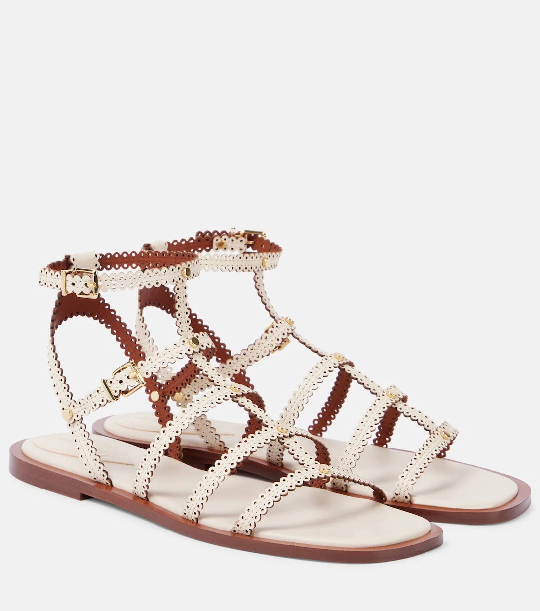 Zimmermann - Goldie leather sandals