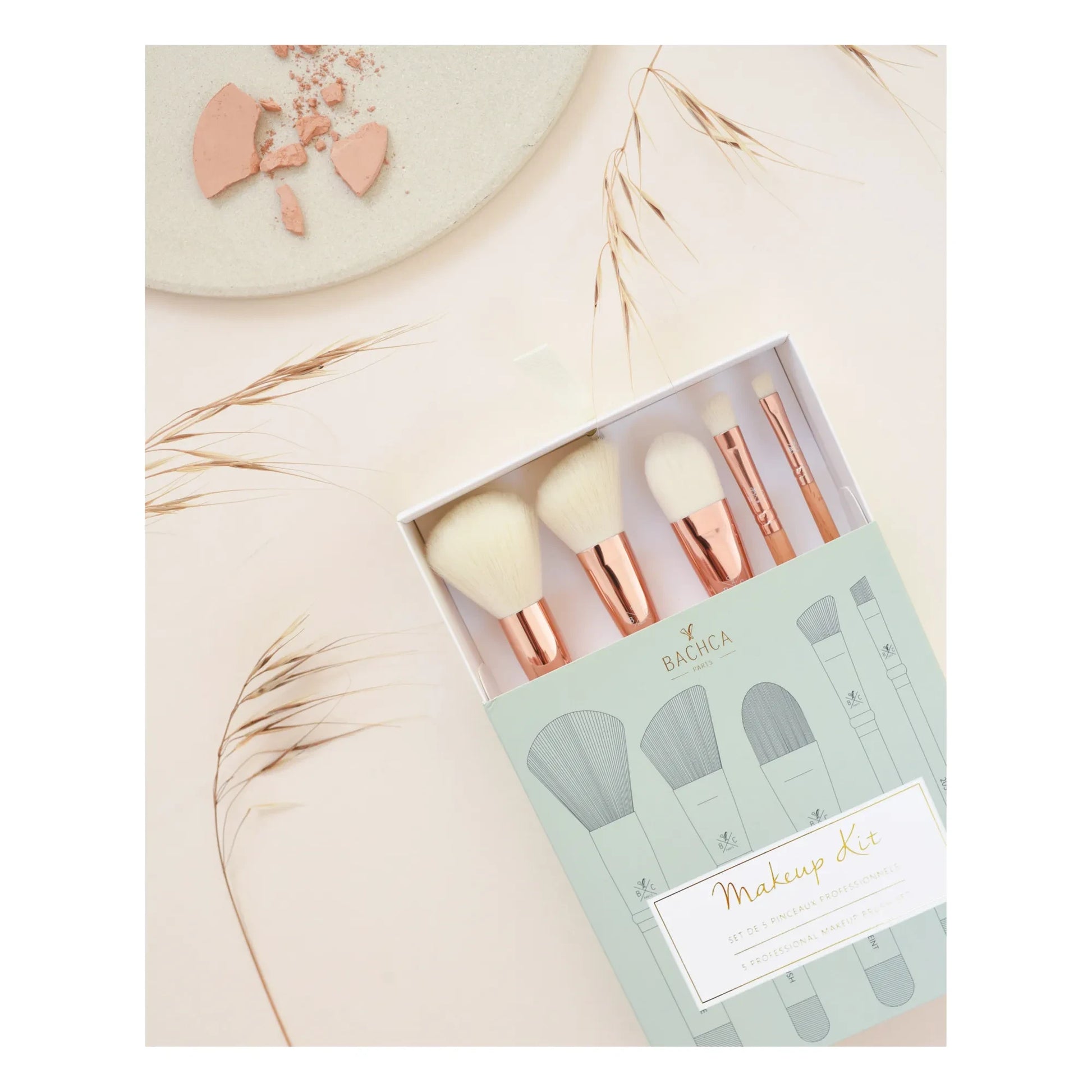 Bachca - Wooden brush set
