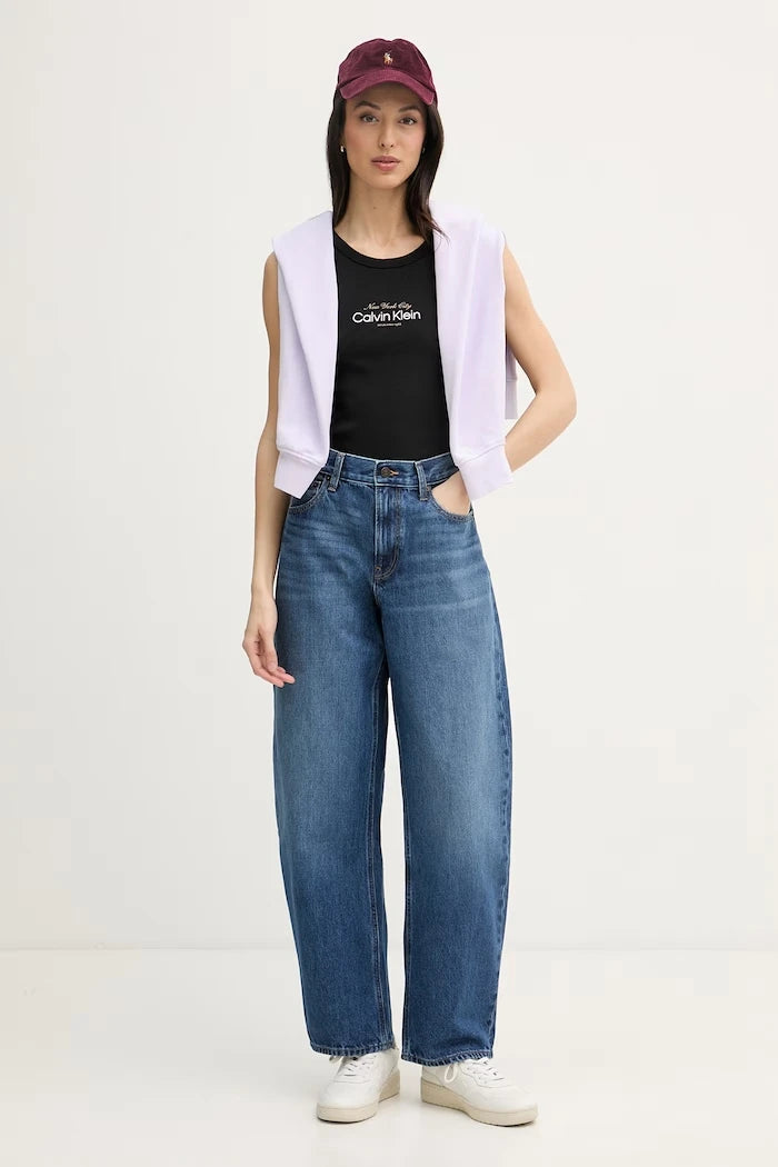 Calvin Klein Jeans суичър дамски от памук