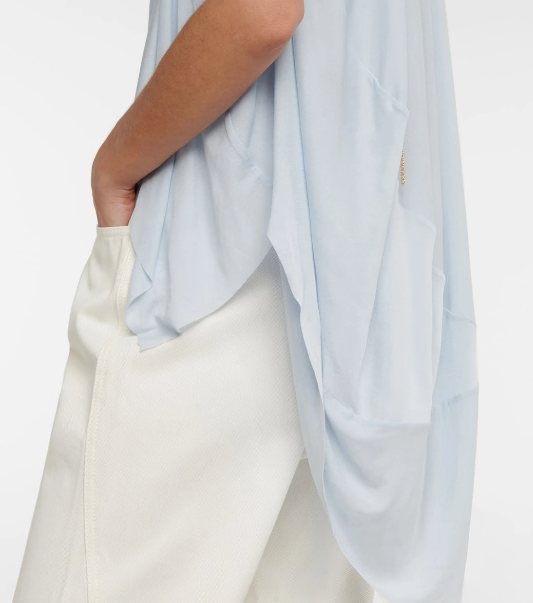 Loewe - Embellished draped top