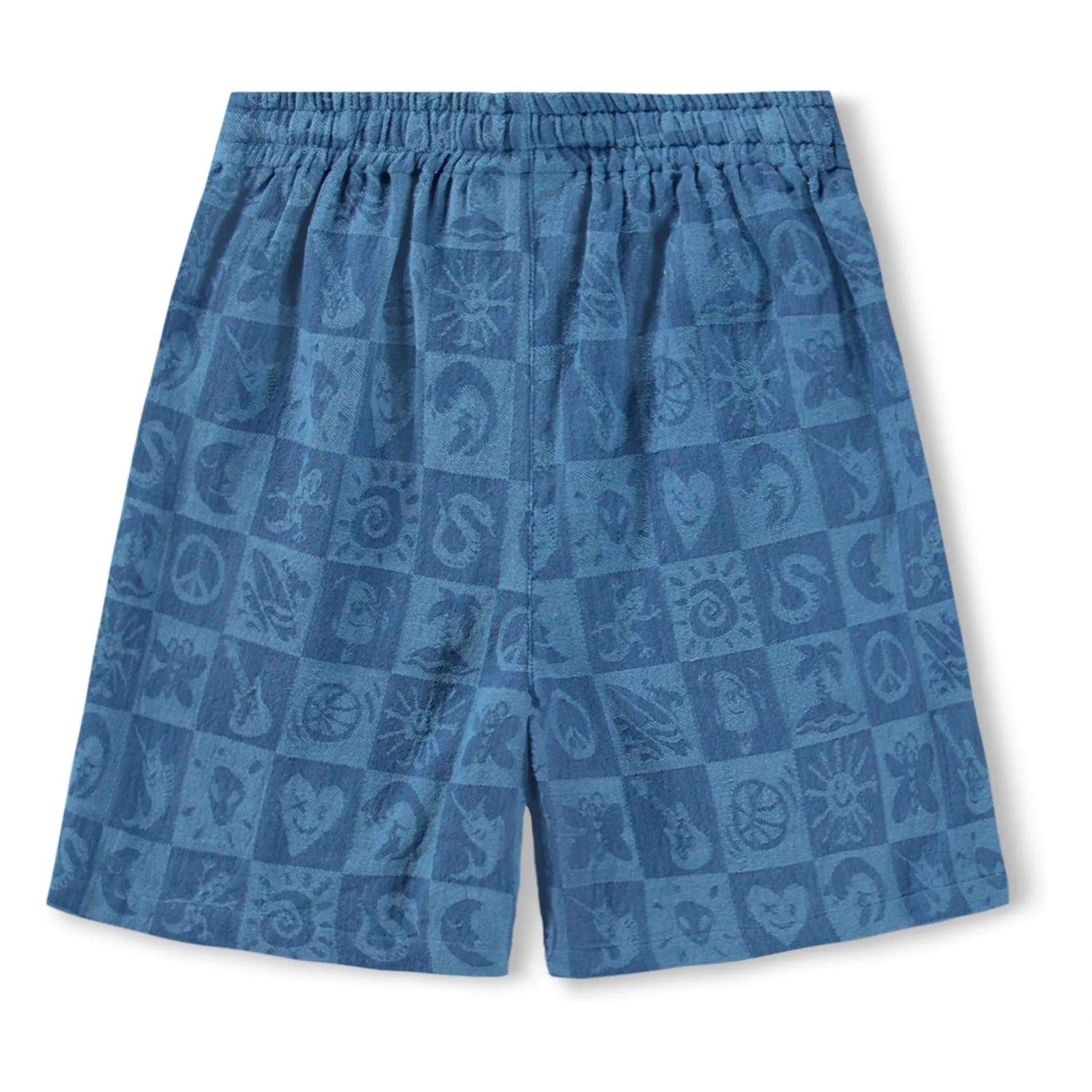 Molo - Arto Damier Short  | Blue