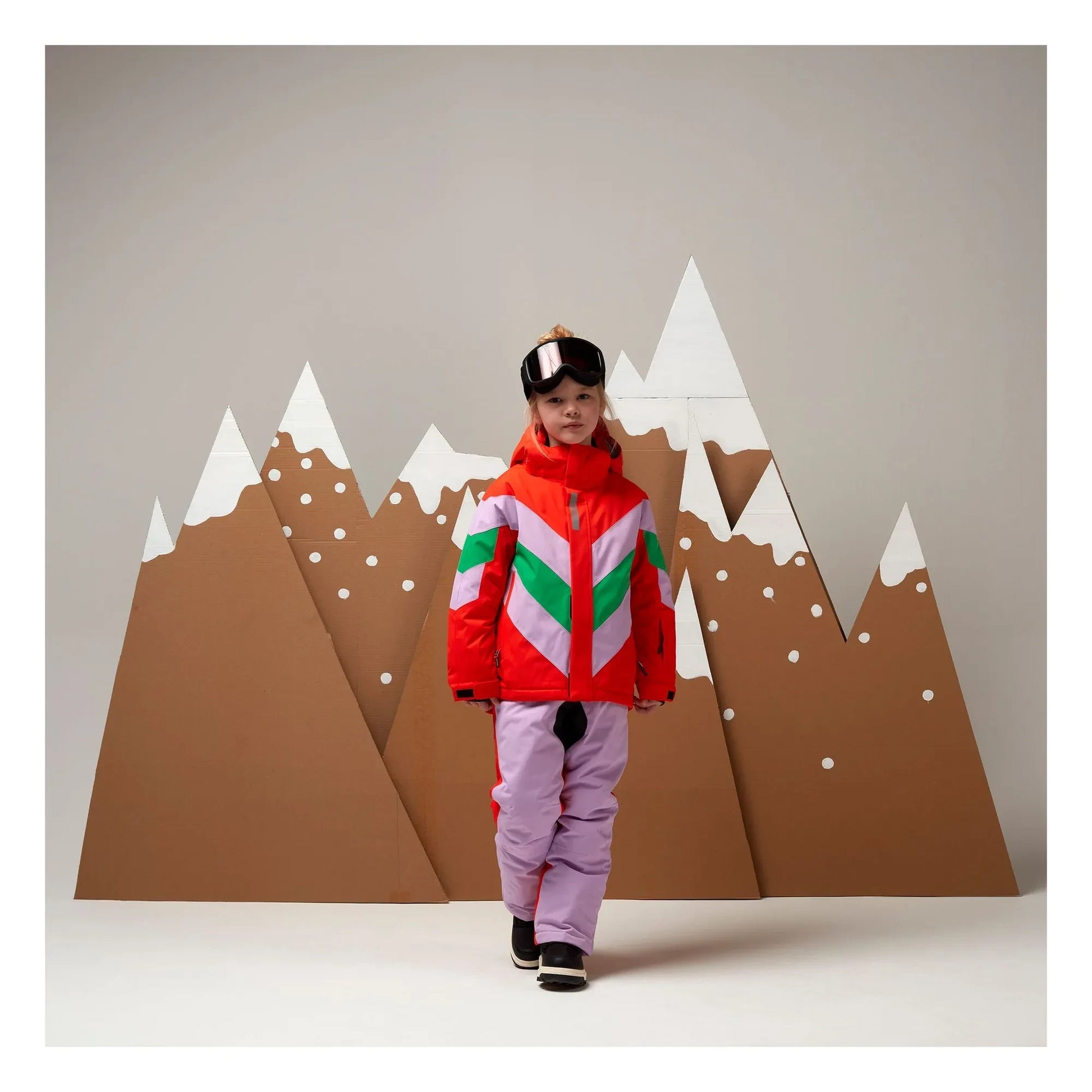 Gosoaky - Mountain Goat Waterproof Ski Jacket | Red