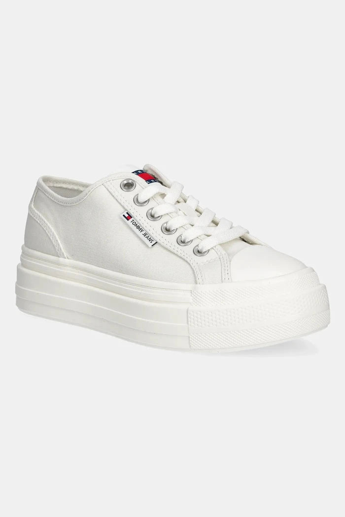 Ниски кецове Tommy Jeans FOXING FLATFORM LC