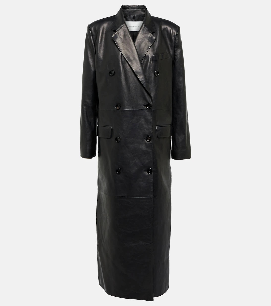 Magda Butrym - Double-breasted leather coat