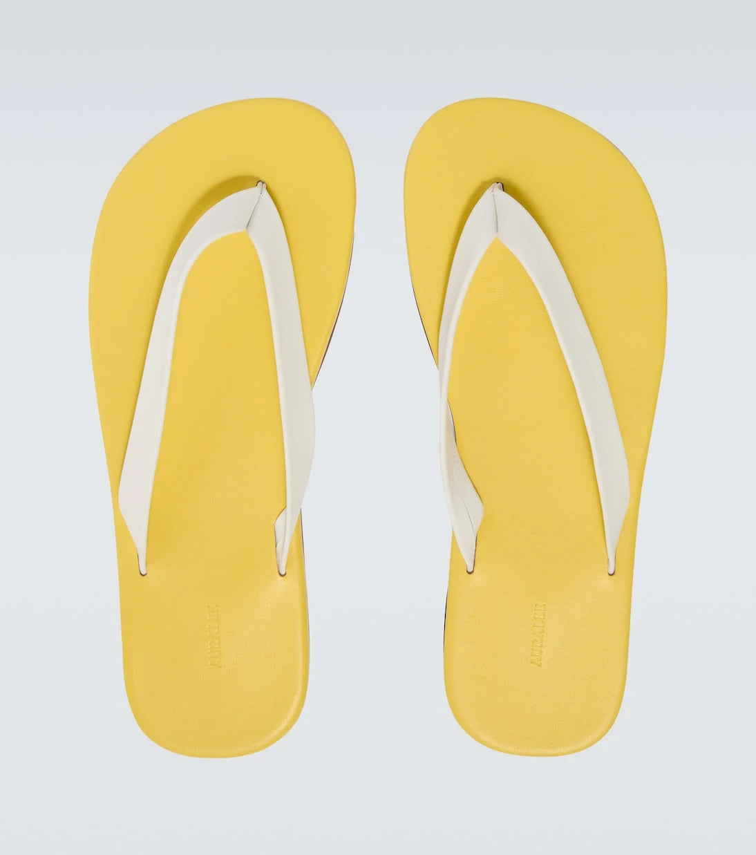 Auralee - Leather thong sandals