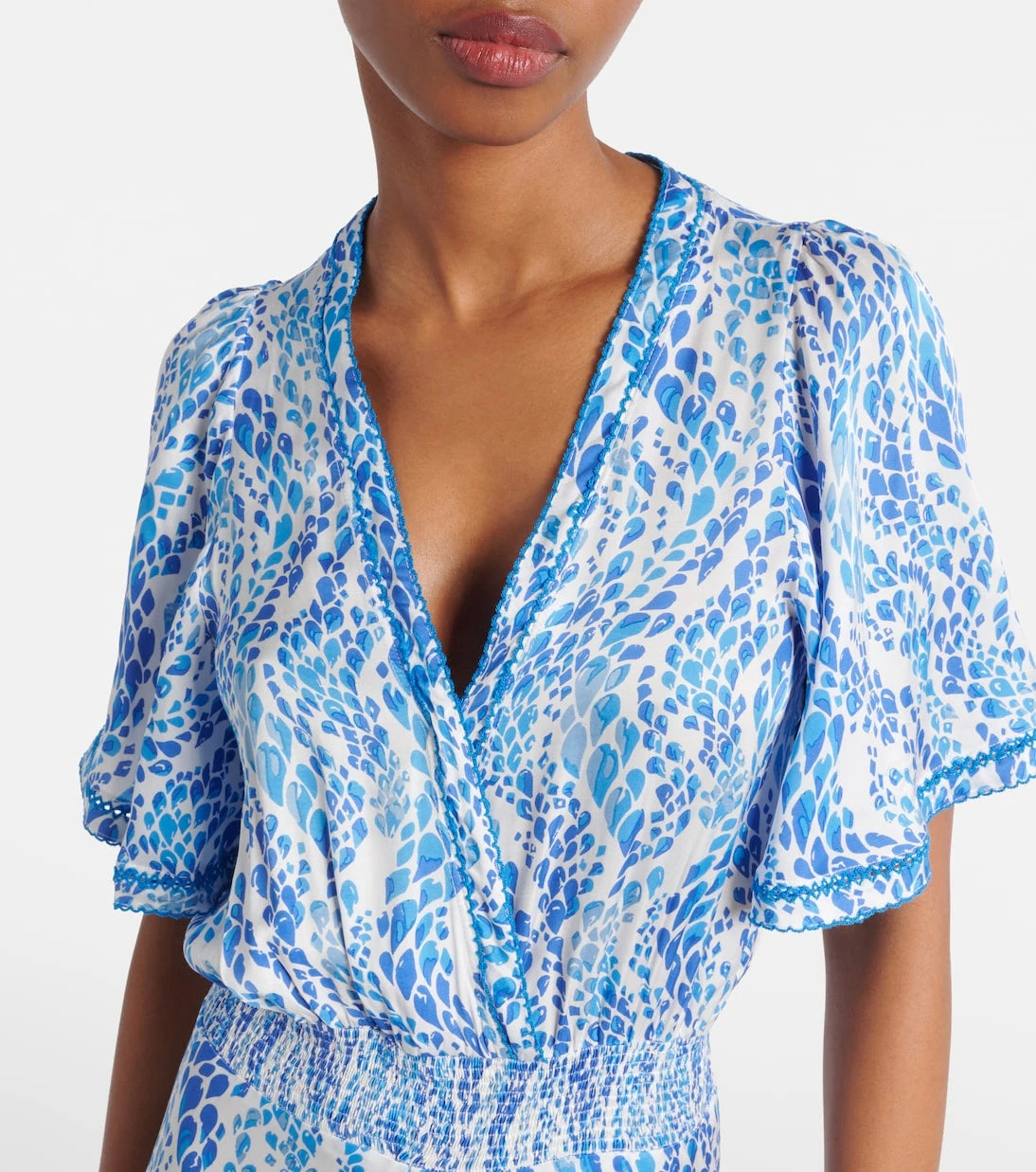 Poupette St Barth - Mabelle printed maxi dress