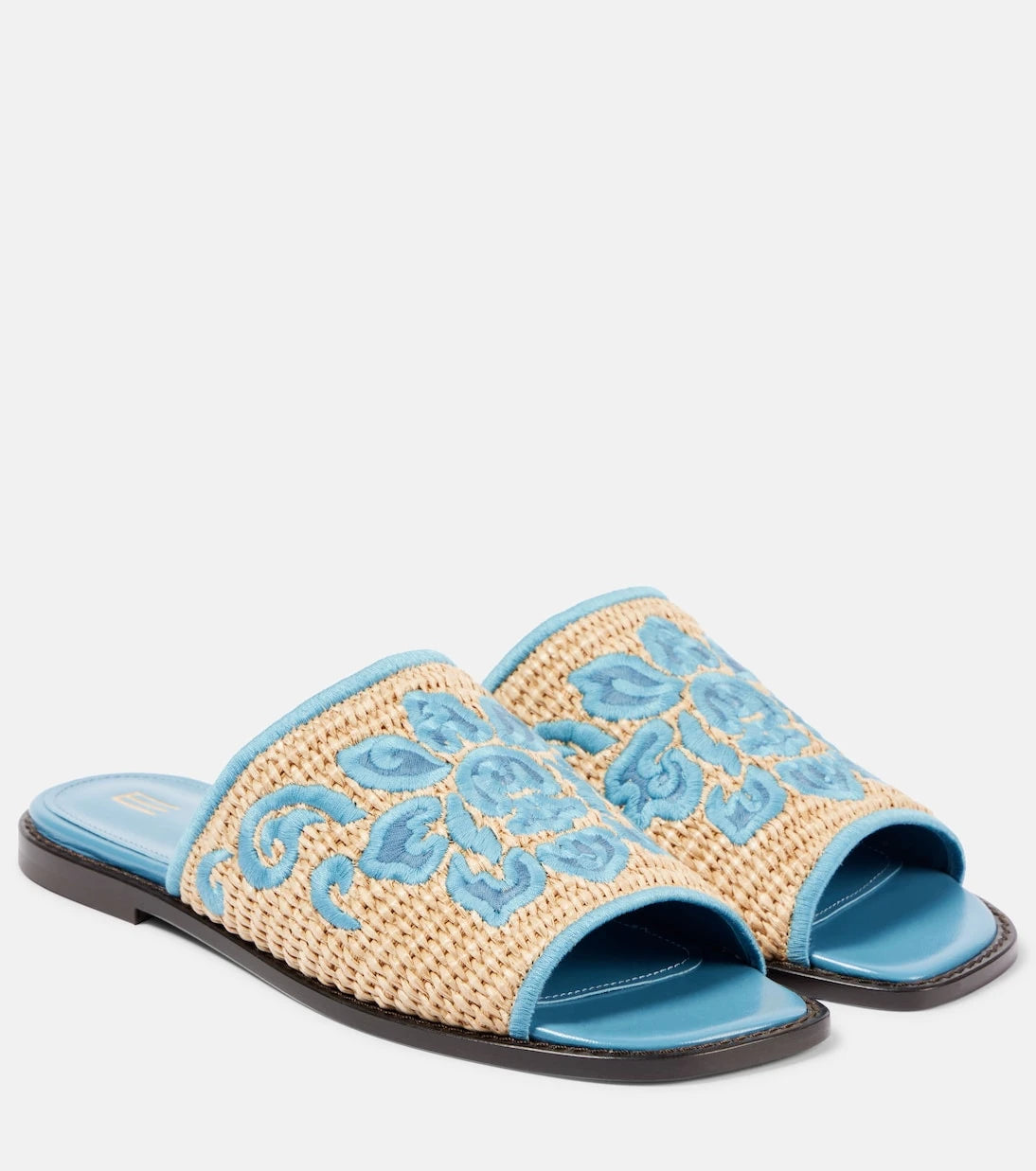 Etro - Deri espadril terlikler