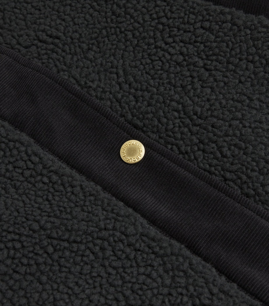 Black Textured Dulsie Gilet