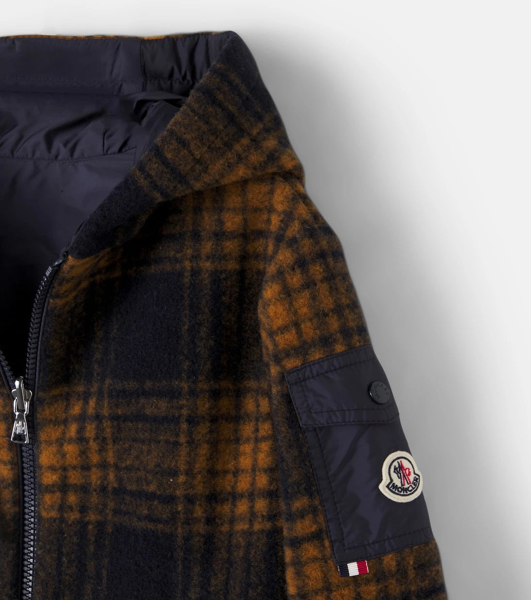 Moncler Enfant - Aubrac reversible checked jacket