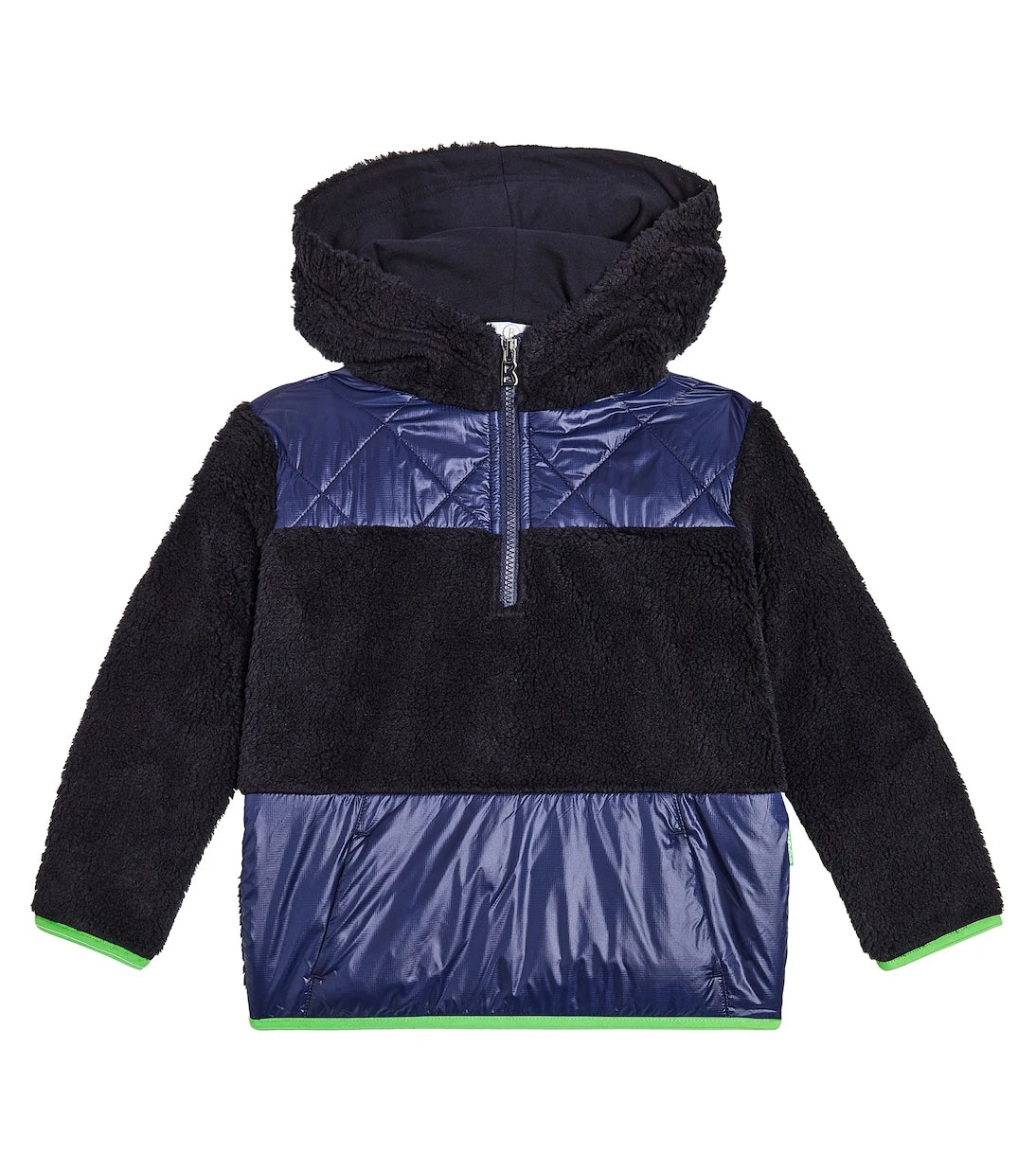 Bogner Kids - Elmas paneled teddy hoodie