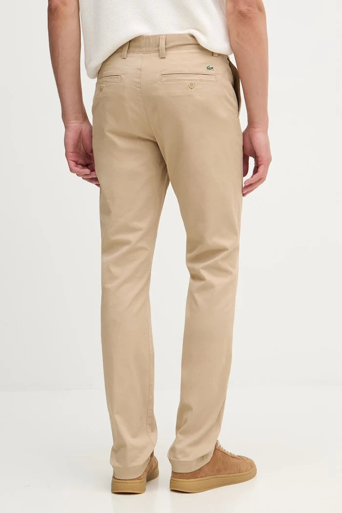 Lacoste standart erkek pamuklu elastan pantolon