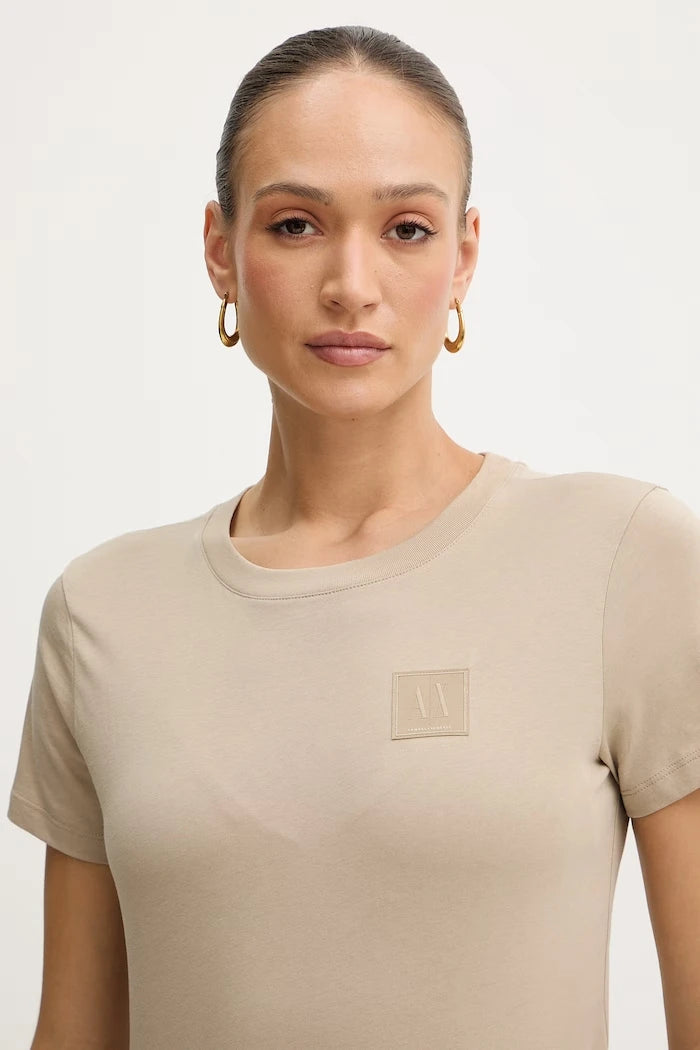 Armani Exchange kadın pamuklu tişört