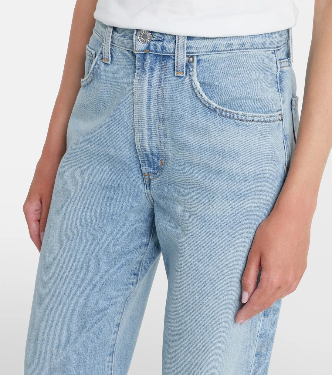 Agolde - Cinched Hem straight jeans
