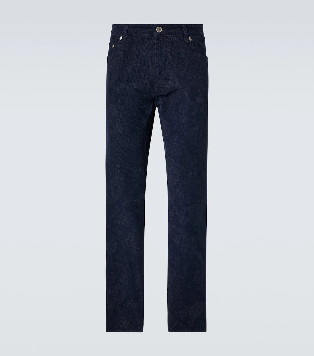 Etro - Printed straight jeans