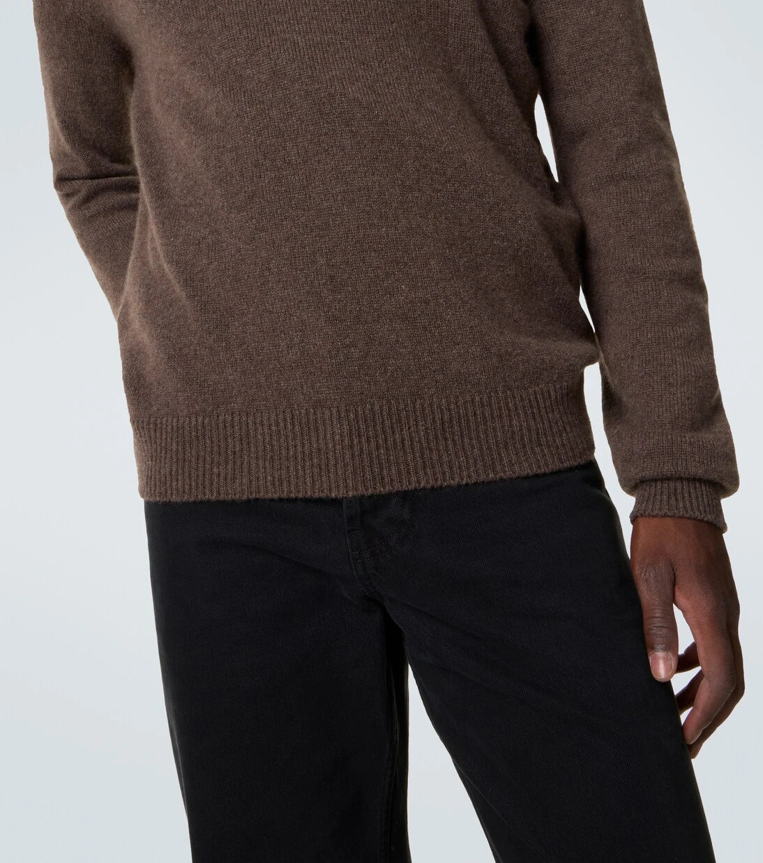 The Row - Leach cashmere polo sweater