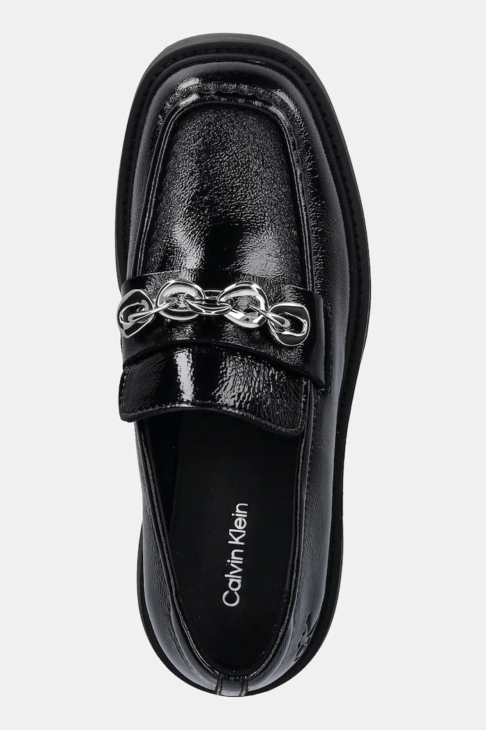 Calvin Klein CHUNKY LOAFER HDW LTH Deri Mokasen