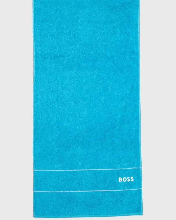 BOSS Plain River Blue 50 x 100 cm Küçük Pamuklu Havlu