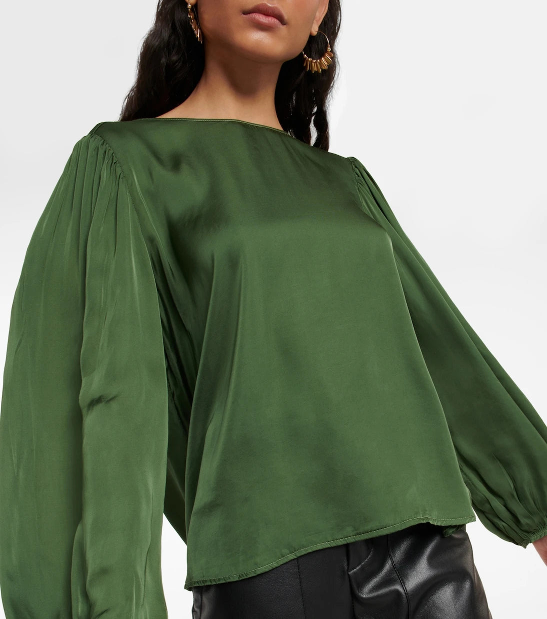 Velvet - Leila satin top