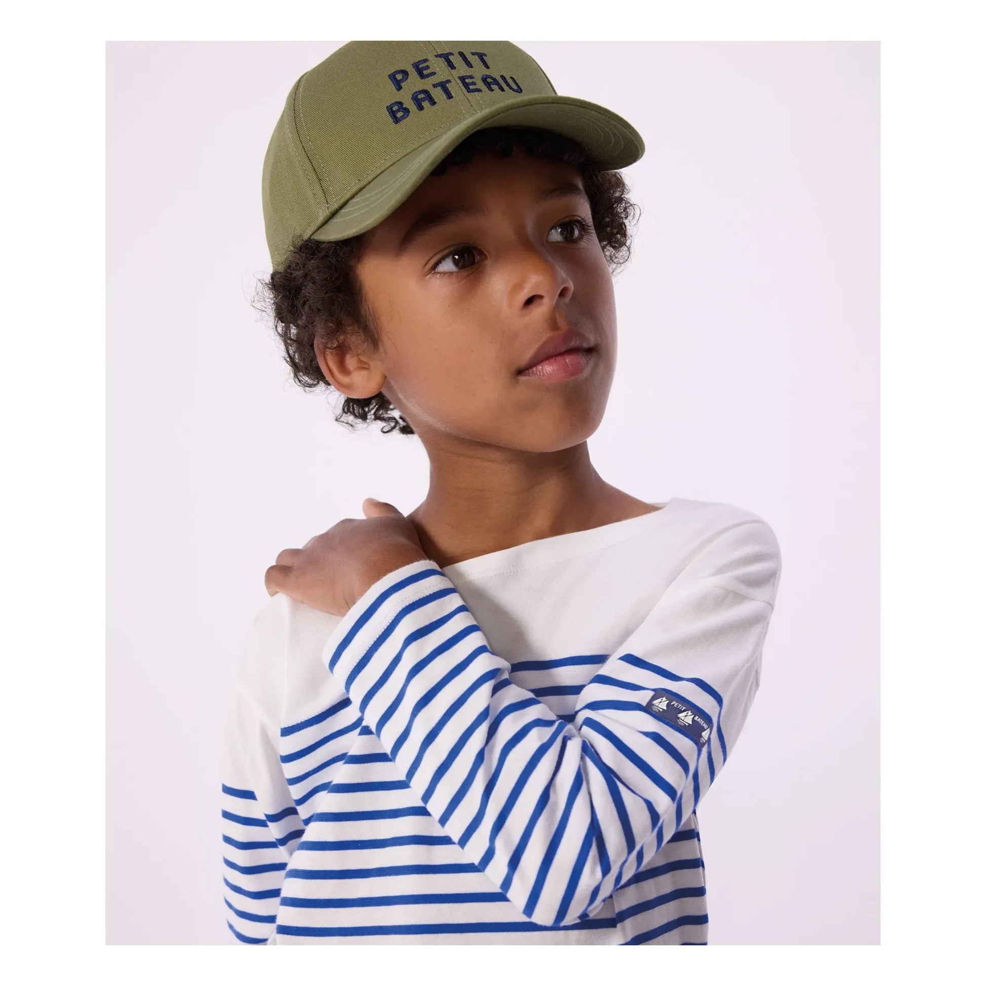 Petit Bateau - Lightweight Marinière T-shirt | Blue
