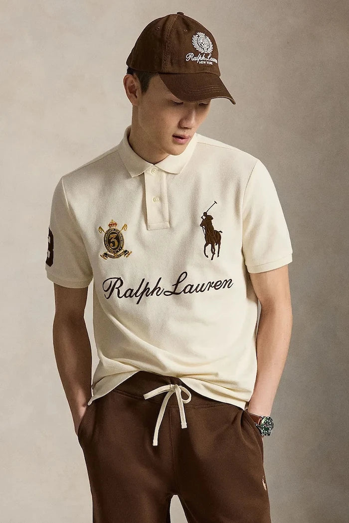 Polo Ralph Lauren тениска с яка мъжка от памук