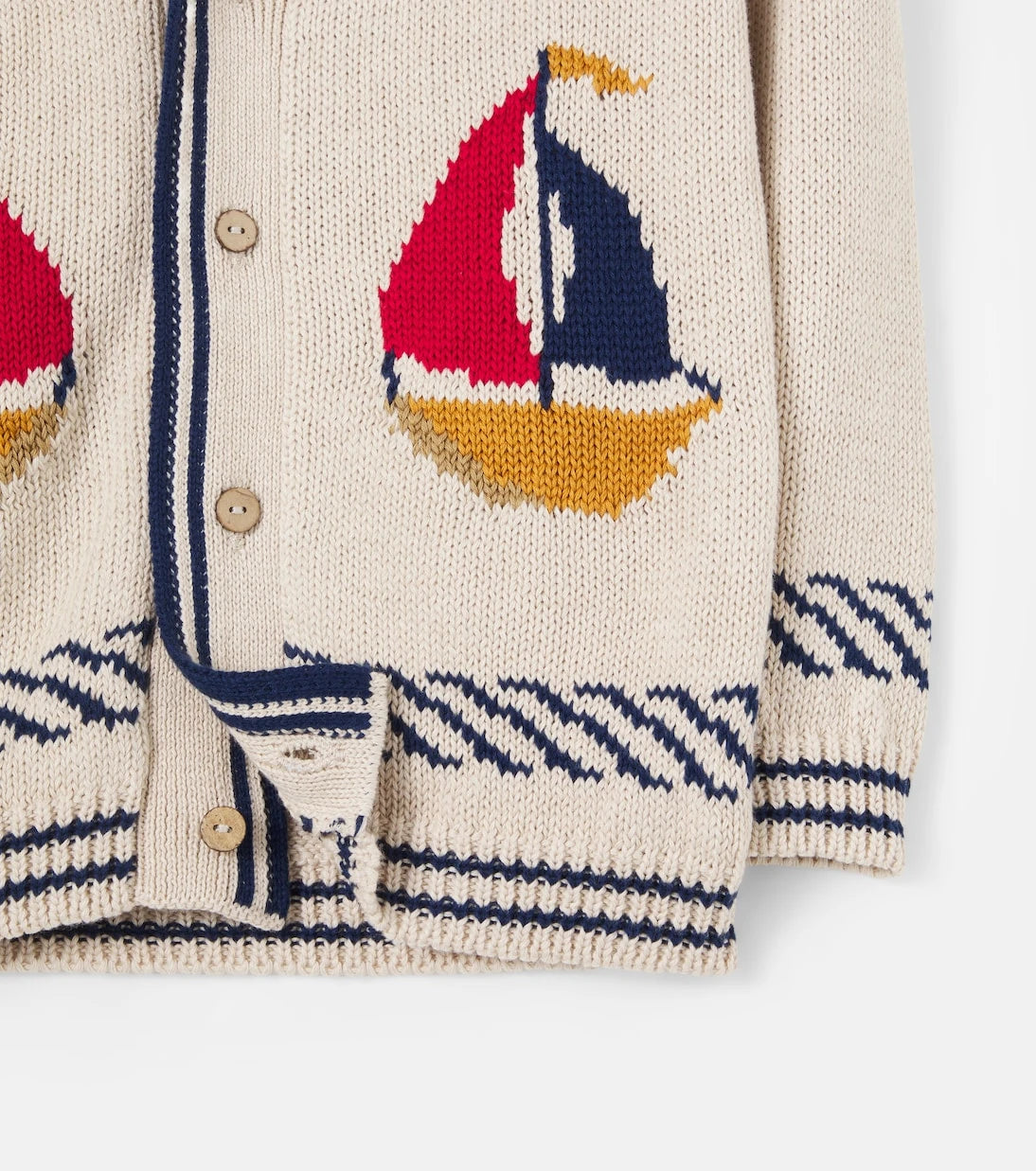 Pepa London - Intarsia cotton cardigan